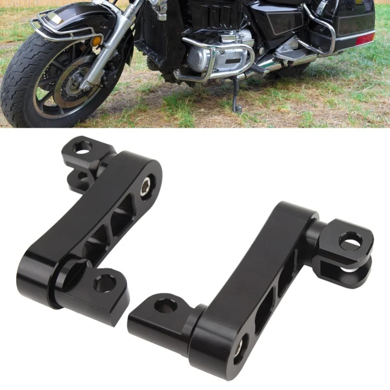 Motorcycle Foot Peg Highway Bracket 360° Adjustable Rugged Foot Peg Extension Bracket For Touring Black
Motorcycle Foot Peg Highway Bracket 360° Adjustable Rugged Foot Peg Extension Bracket For Touring Black