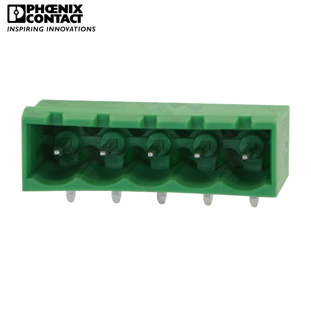 5.0mm Original Genuine Phoenix Contact Connector PCB Pluggable PLUG-IN Terminal Block 5 Pin MSTBA 2.5 G 5.0 1757501 12A 320V
5.0mm Original Genuine Phoenix Contact Connector PCB Pluggable PLUG-IN Terminal Block 5 Pin MSTBA 2.5 G 5.0 1757501 12A 320V