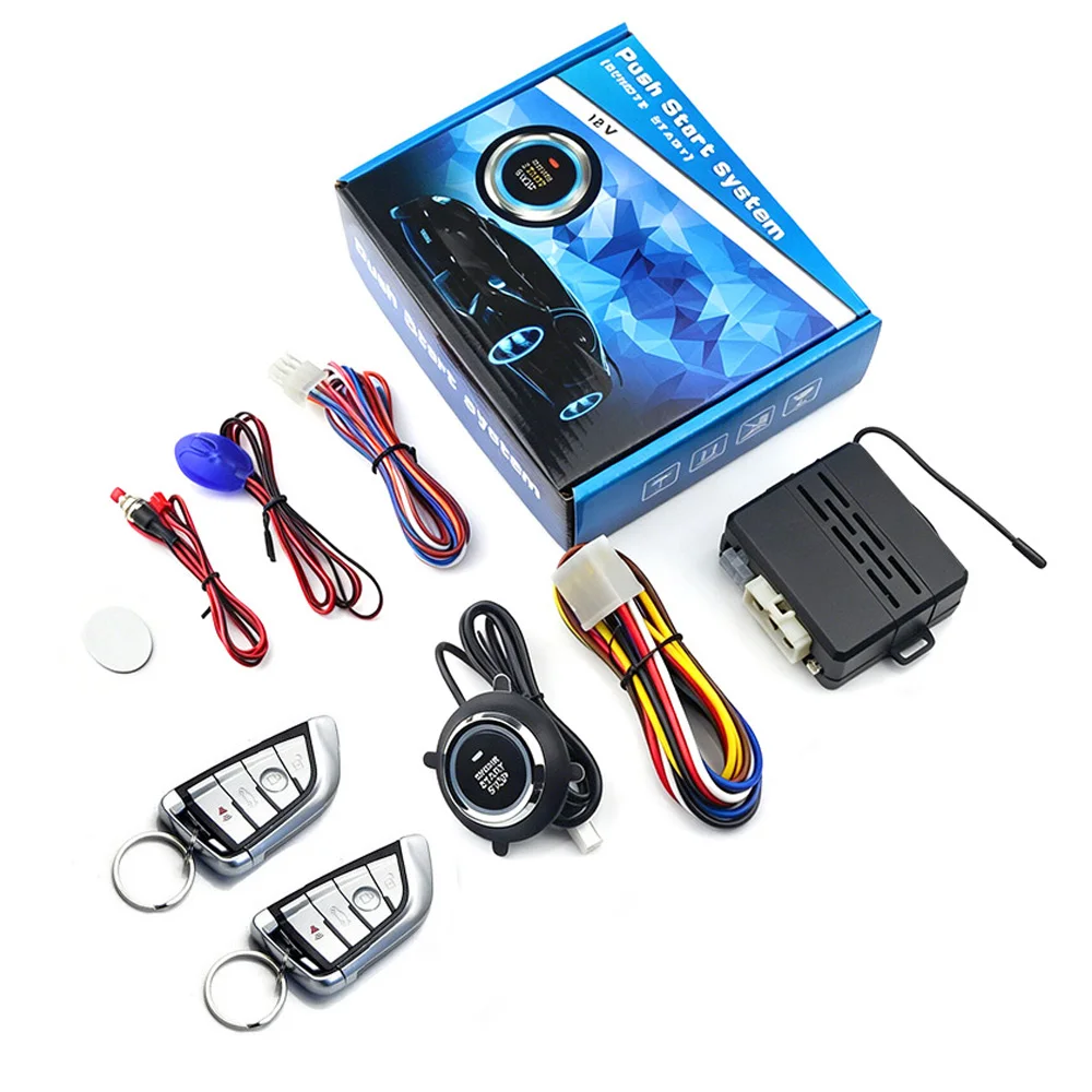 Start Stop Button for Car Remote Engine Start Control Aftermarket Parts Car Alarm System Universal For Most 12V Vehicle
Start Stop Button for Car Remote Engine Start Control Aftermarket Parts Car Alarm System Universal For Most 12V Vehicle