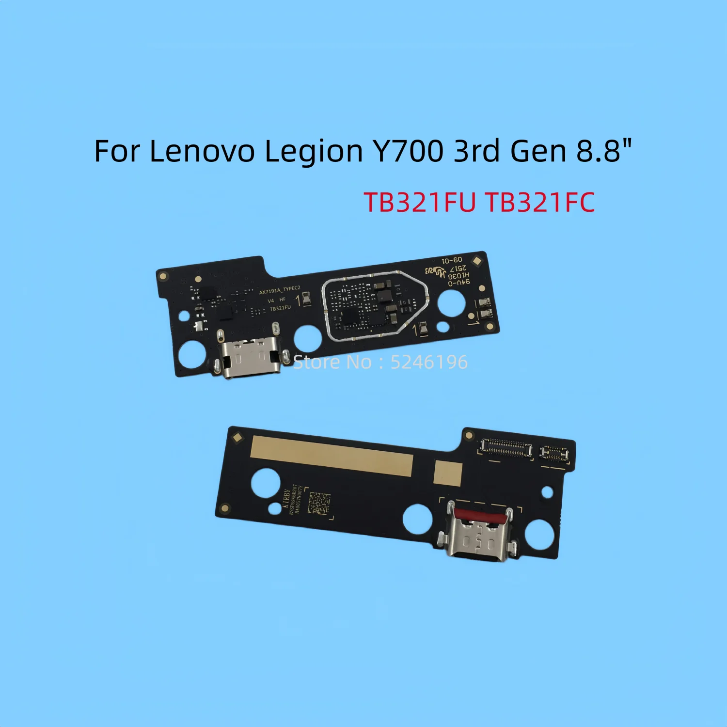 1pcs USB Charging Port Charger Base Connector For For Lenovo Legion Y700 3rd Gen 8.8" inch TB321FU TB321FC Replace Part
1pcs USB Charging Port Charger Base Connector For For Lenovo Legion Y700 3rd Gen 8.8" inch TB321FU TB321FC Replace Part