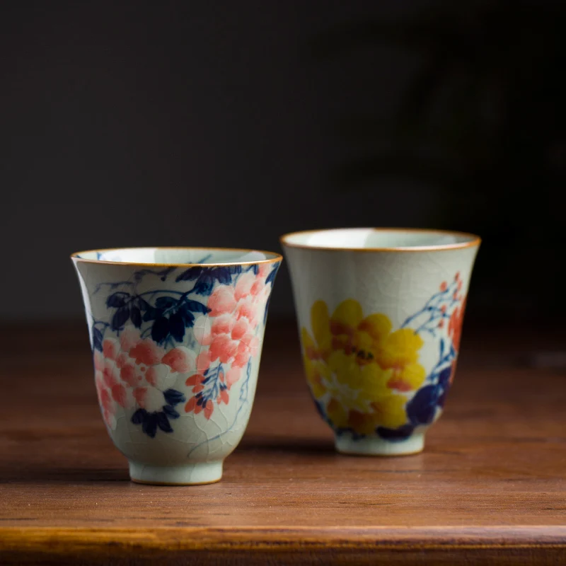 Hand-Painted Blue And White Ceramic Tea Cup for Women Owner Cup Jingdezhen Porcelain Personal Cup Single Cup Ladies
Hand-Painted Blue And White Ceramic Tea Cup for Women Owner Cup Jingdezhen Porcelain Personal Cup Single Cup Ladies