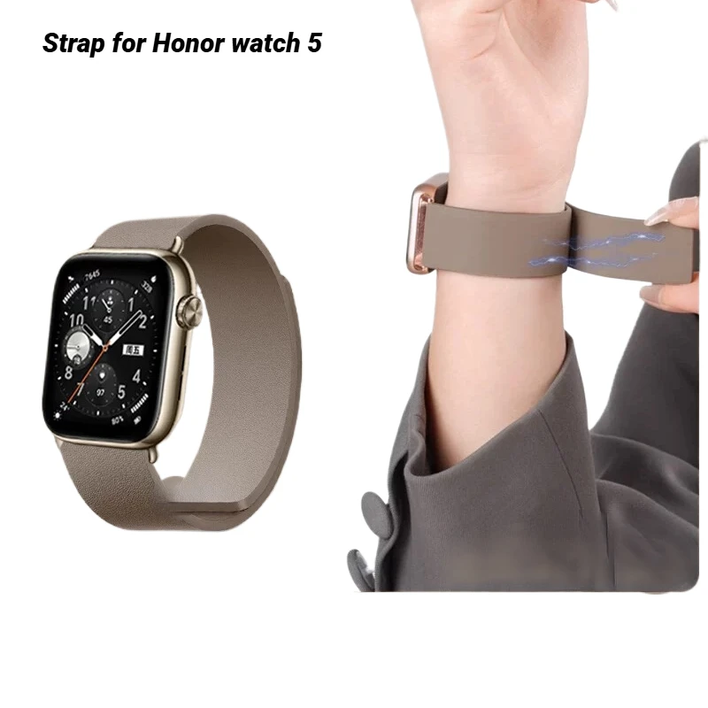 Magnetic strap For Honor watch 5 Sport Watchband for Honor watch 4 Woman Man Correa Bracelet SmartWatch Wristband Fashion belt
Magnetic strap For Honor watch 5 Sport Watchband for Honor watch 4 Woman Man Correa Bracelet SmartWatch Wristband Fashion belt