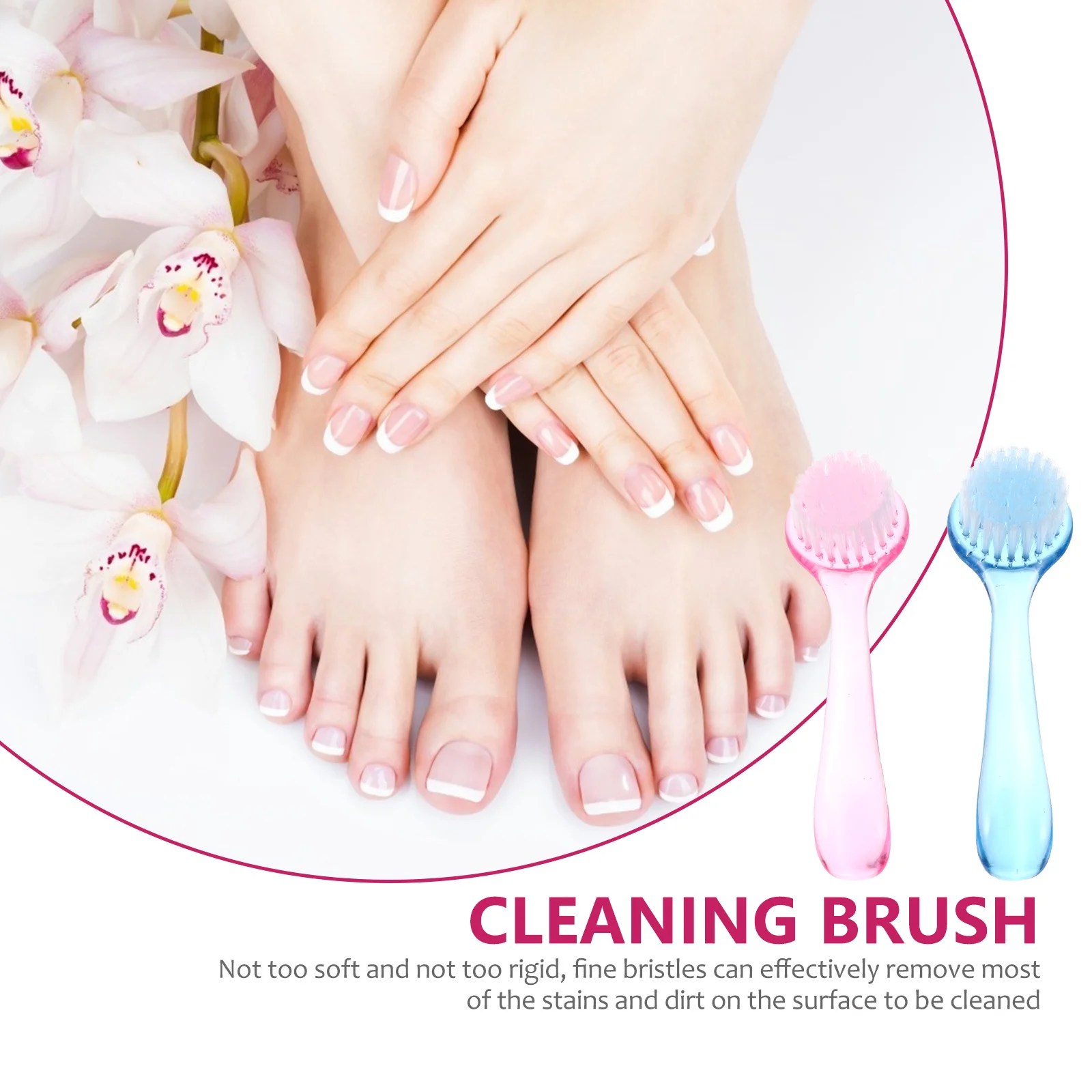 10Pcs Pedicure Brush Handle Grip Nail Cleaning Scrub for Fingernails Toes Hands Feet Spa Manicure Kitchen Bathroom Garden Sink
10Pcs Pedicure Brush Handle Grip Nail Cleaning Scrub for Fingernails Toes Hands Feet Spa Manicure Kitchen Bathroom Garden Sink