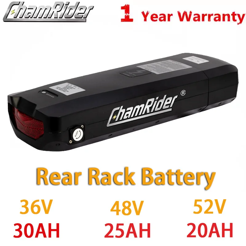 36V 48V 52V Rear Rack Battery Ebike Lithium Battery Rechargeable Battery For Electric Bicycle Easy Installation Weatherproof
36V 48V 52V Rear Rack Battery Ebike Lithium Battery Rechargeable Battery For Electric Bicycle Easy Installation Weatherproof
