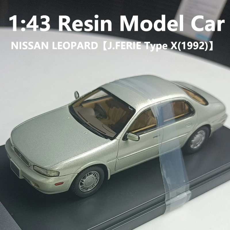 Hi-Story 1:43 Model Cars Resin Diecast NISSAN LEOPARD【J.FERIE Type X(1992)】Vehicles Model Toys Collectible Decoration For Boys
Hi-Story 1:43 Model Cars Resin Diecast NISSAN LEOPARD【J.FERIE Type X(1992)】Vehicles Model Toys Collectible Decoration For Boys