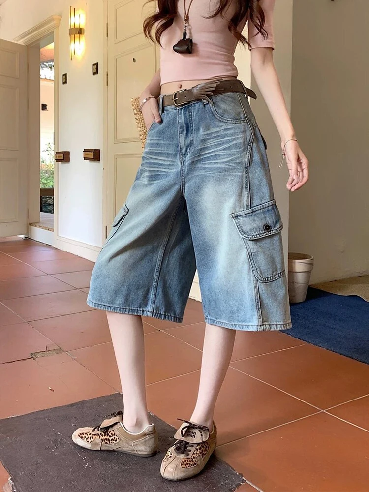 American Washed Workwear Jeans High Waist Loose Design Sense Five Wide Leg Pants Trendy Casual High Waist Wide Leg Jeans
American Washed Workwear Jeans High Waist Loose Design Sense Five Wide Leg Pants Trendy Casual High Waist Wide Leg Jeans