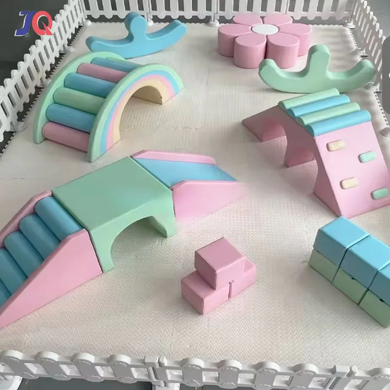 Индивидуальный набор мягких игровых блоков Macaroon Baby для коммерческой аренды, для использования в помещении, для свадебных вечеринок, для малышей
Индивидуальный набор мягких игровых блоков Macaroon Baby для коммерческой аренды, для использования в помещении, для свадебных вечеринок, для малышей