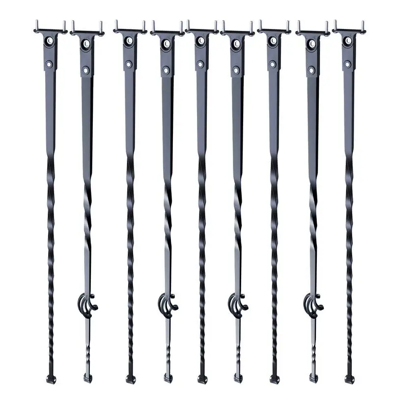 Baluster post, gate post, decorative post, fence post, galvanized steel, 56 x 56 x 1122 mm, stair post, stair spindle, matte black. Ideal for indoor stairs and handrails.
Baluster post, gate post, decorative post, fence post, galvanized steel, 56 x 56 x 1122 mm, stair post, stair spindle, matte black. Ideal for indoor stairs and handrails.