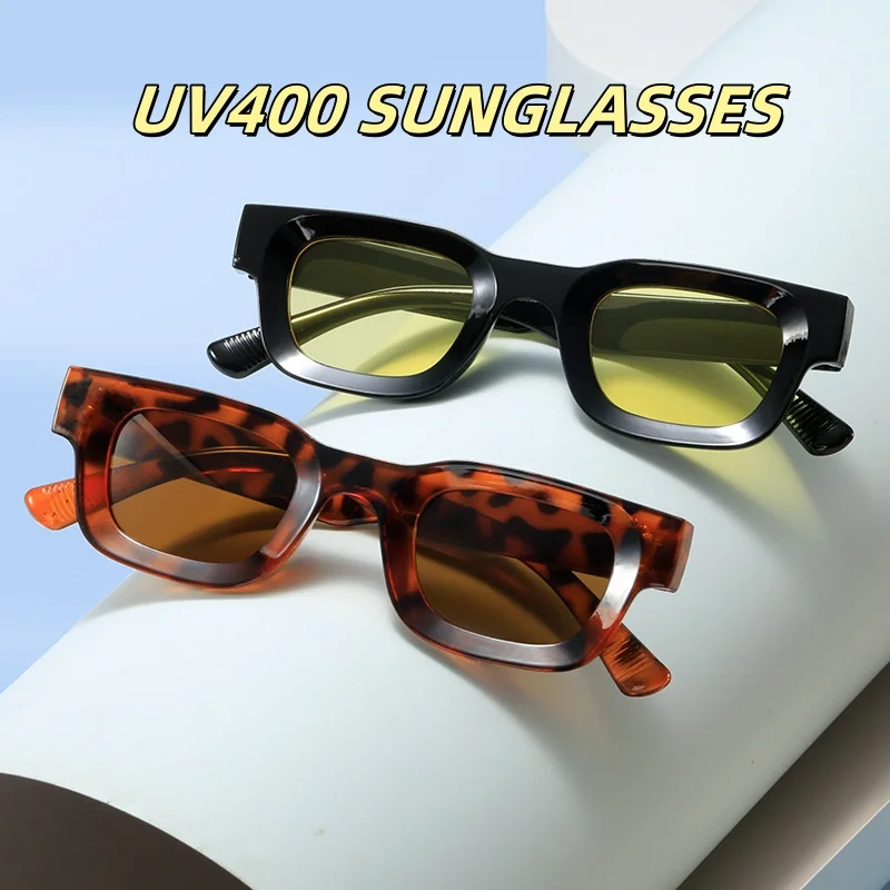 New Small Frame Thick Edge Concave Sunglasses Retro Men's and Women's Hip Hop Punk Glasses UV400 Outdoor Driving Sun Protection
New Small Frame Thick Edge Concave Sunglasses Retro Men's and Women's Hip Hop Punk Glasses UV400 Outdoor Driving Sun Protection