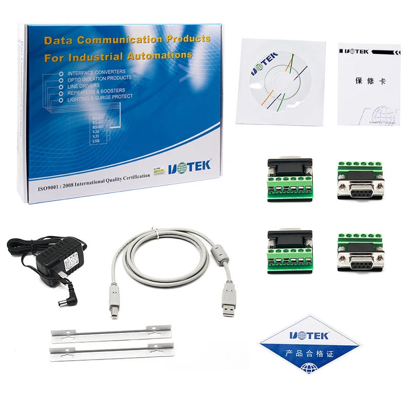 Конвертер USB в RS-485 RS-422 USB-B 4-портовый адаптер RS485 RS422 с оптической изоляцией Последовательный разъем DB9 ESD UT-861A
Конвертер USB в RS-485 RS-422 USB-B 4-портовый адаптер RS485 RS422 с оптической изоляцией Последовательный разъем DB9 ESD UT-861A