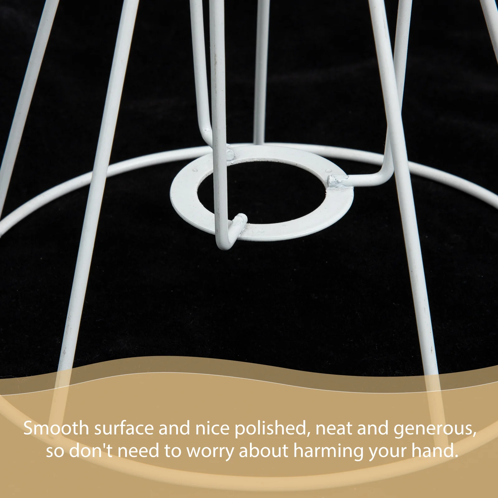 Iron Art Lampshade Frame DIY Polished Drum Ring Lamp Bracket for Table Ceiling Lamp Holder Metal Light Cage Guard
Iron Art Lampshade Frame DIY Polished Drum Ring Lamp Bracket for Table Ceiling Lamp Holder Metal Light Cage Guard