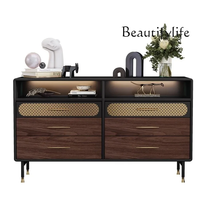 Italian light luxury solid wood six-chest cabinet, bedroom drawer storage cabinet, living room medieval storage TV cabinet
Italian light luxury solid wood six-chest cabinet, bedroom drawer storage cabinet, living room medieval storage TV cabinet