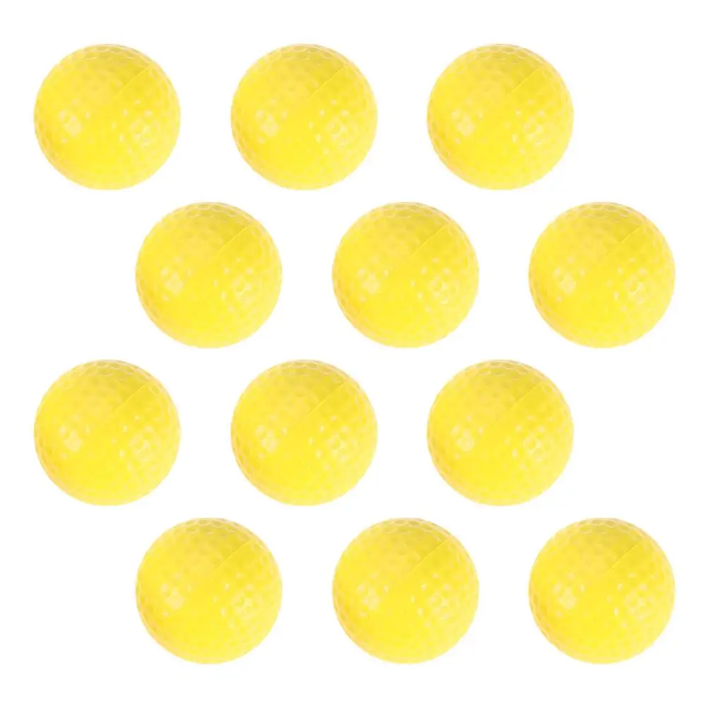 12pcs Golf Durable Soft PU Rubber Ideal Supple Golfs Ball for Practice Training Sports Strength
12pcs Golf Durable Soft PU Rubber Ideal Supple Golfs Ball for Practice Training Sports Strength