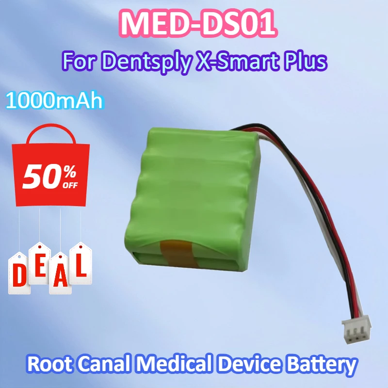 Brand New MED-DS01 12V 1000mAh Medical Battery A 1007 000 001 00 For Dentsply X-SMART Endodontic Motor Plus for Propex X-SMART
Brand New MED-DS01 12V 1000mAh Medical Battery A 1007 000 001 00 For Dentsply X-SMART Endodontic Motor Plus for Propex X-SMART