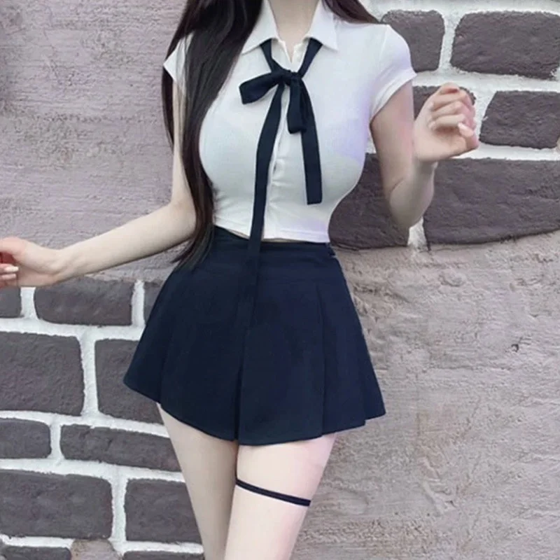 Сексуальные утягивающие юбка-шорты с высокой талией, женские теннисные юбка-шорты Dongda Gate, новая модель, молодежный стиль, не стареющий образ
Сексуальные утягивающие юбка-шорты с высокой талией, женские теннисные юбка-шорты Dongda Gate, новая модель, молодежный стиль, не стареющий образ