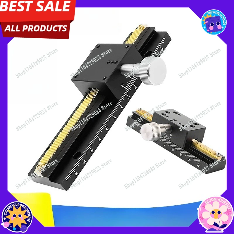 2026 Hot-selling X-axis displacement platform LWX40/25/60-L long-stroke dovetail groove rack and pinion manual fine-tuning slide
2026 Hot-selling X-axis displacement platform LWX40/25/60-L long-stroke dovetail groove rack and pinion manual fine-tuning slide