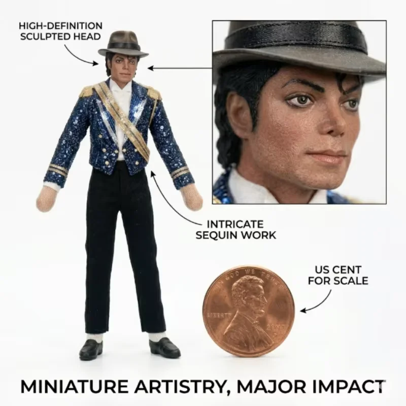 New Style Michael Jackson Cosplay Prop Doll Plush Stuffed Figure Dolls Room Decoration Abstract Joint Mobility Props Gift
New Style Michael Jackson Cosplay Prop Doll Plush Stuffed Figure Dolls Room Decoration Abstract Joint Mobility Props Gift