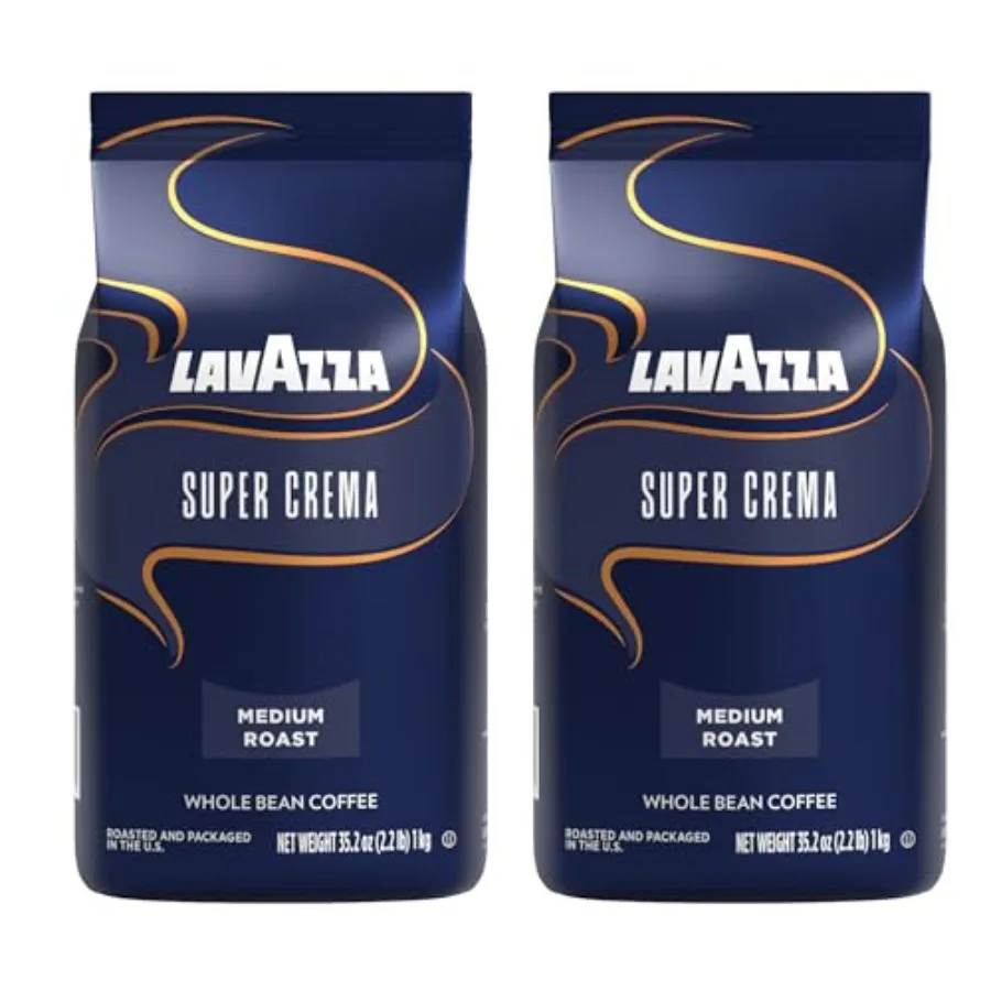 Lavazza Supr sprsso mdium roast Whol Ban Coff, 2.2-pound Bag 2-pack
Lavazza Supr sprsso mdium roast Whol Ban Coff, 2.2-pound Bag 2-pack
