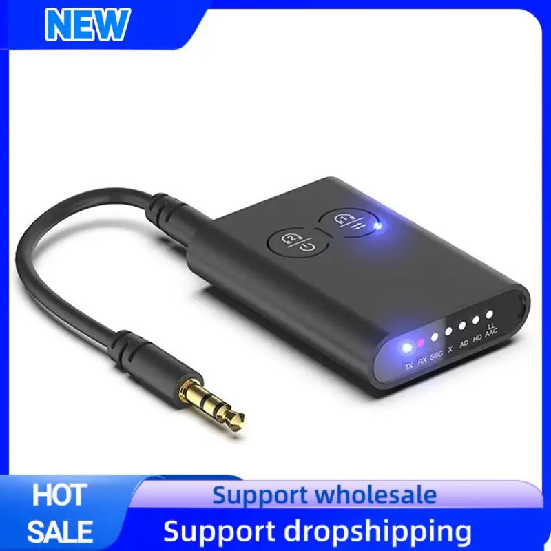 Optimal Bluetooth 5.2 Transmitter Receiver For Car Qualcomm APTX-Adaptive HD Low Latency Wireless Audio Adapter With 3.5Mm Aux
Optimal Bluetooth 5.2 Transmitter Receiver For Car Qualcomm APTX-Adaptive HD Low Latency Wireless Audio Adapter With 3.5Mm Aux