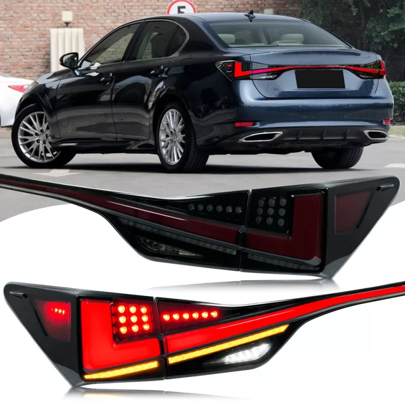Factory Price LED Tail Lights Fit For Lexus GS250 350 450h 2012-2021 Year Custom Taillight Back Light Modified Rear Lamp
Factory Price LED Tail Lights Fit For Lexus GS250 350 450h 2012-2021 Year Custom Taillight Back Light Modified Rear Lamp