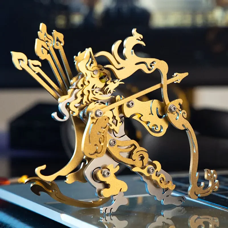 3D three-dimensional metal puzzle, robotic character, DIY hand-assembled model, toy gift
3D three-dimensional metal puzzle, robotic character, DIY hand-assembled model, toy gift