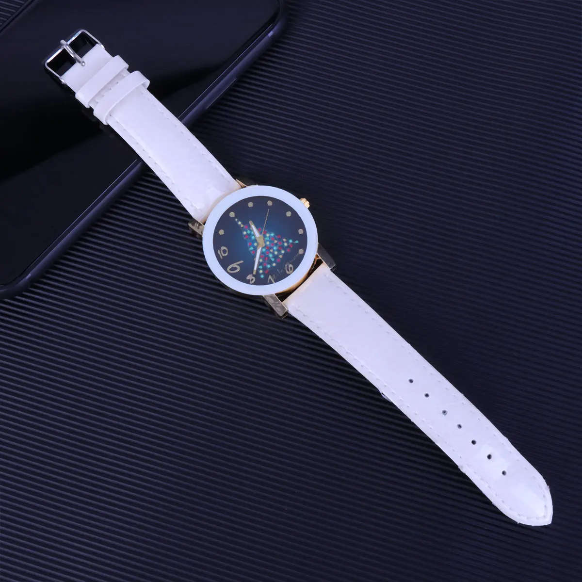 Casual Women Quartz Watch White PU Strap Christmas Pattern Simple Stylish Wristwatch for Holiday Gift Fashion Women Watch
Casual Women Quartz Watch White PU Strap Christmas Pattern Simple Stylish Wristwatch for Holiday Gift Fashion Women Watch