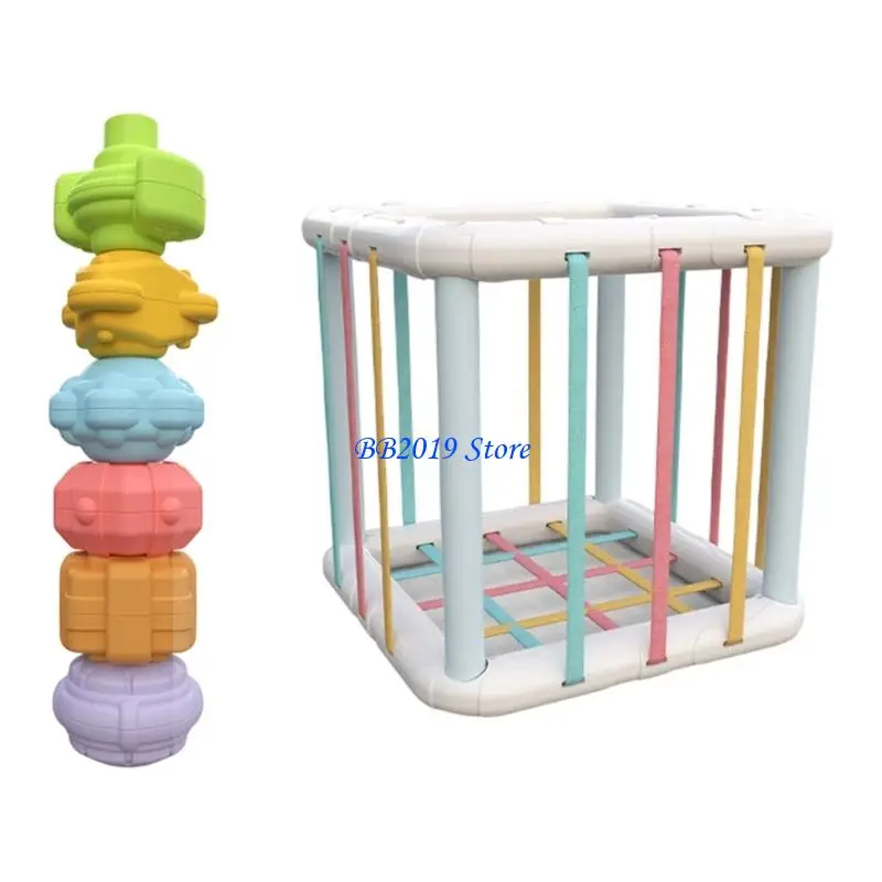 Q0KB Infant Fine Motor Skills Development Toy with Colorful Blocks Sensory Game
Q0KB Infant Fine Motor Skills Development Toy with Colorful Blocks Sensory Game
