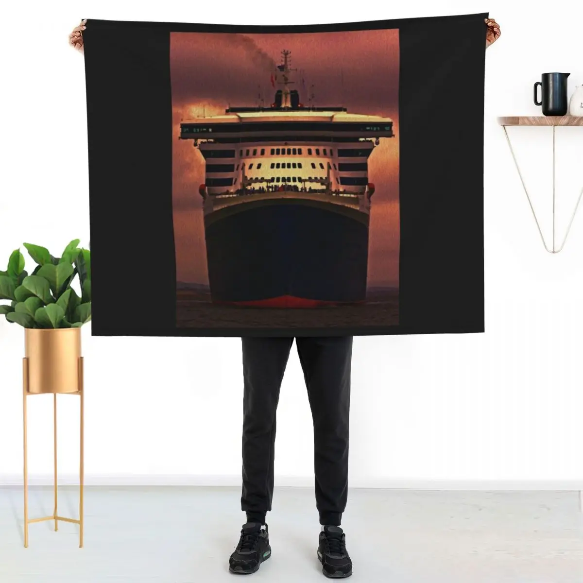 Queen Mary 2 Throw Blanket Thin Soft Blanket for Summer Night Sleeping
Queen Mary 2 Throw Blanket Thin Soft Blanket for Summer Night Sleeping