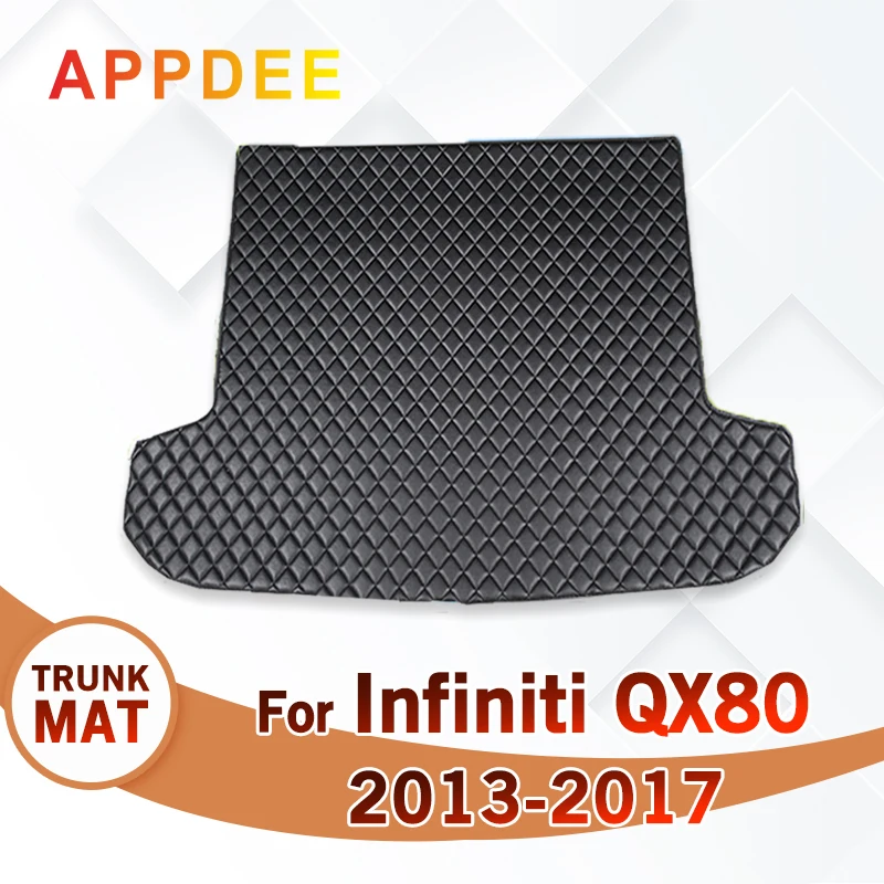Коврик в багажник автомобиля для Infiniti QX80 2013 2014 2015 2016 2017, автомобильные аксессуары на заказ, украшение интерьера автомобиля
Коврик в багажник автомобиля для Infiniti QX80 2013 2014 2015 2016 2017, автомобильные аксессуары на заказ, украшение интерьера автомобиля