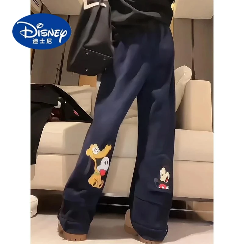 Disney Women's Fleece-Lined Sweatpants with 3D Ribbed Waist: 2025 Relaxed Fit Straight-Leg Pants
Disney Women's Fleece-Lined Sweatpants with 3D Ribbed Waist: 2025 Relaxed Fit Straight-Leg Pants