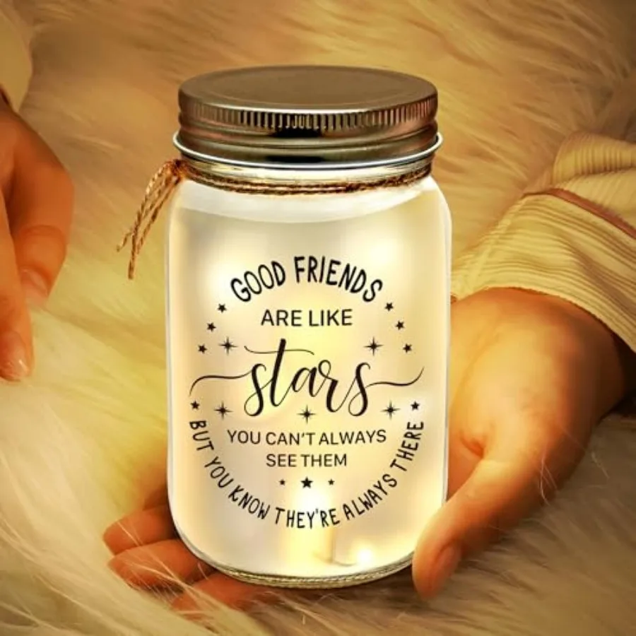 Mason Jar Night Light for, Mothers Day Gifts for Women, Home Decoration Lights, Birthday Christmas Mothers Day Gifts for Bestie
Mason Jar Night Light for, Mothers Day Gifts for Women, Home Decoration Lights, Birthday Christmas Mothers Day Gifts for Bestie