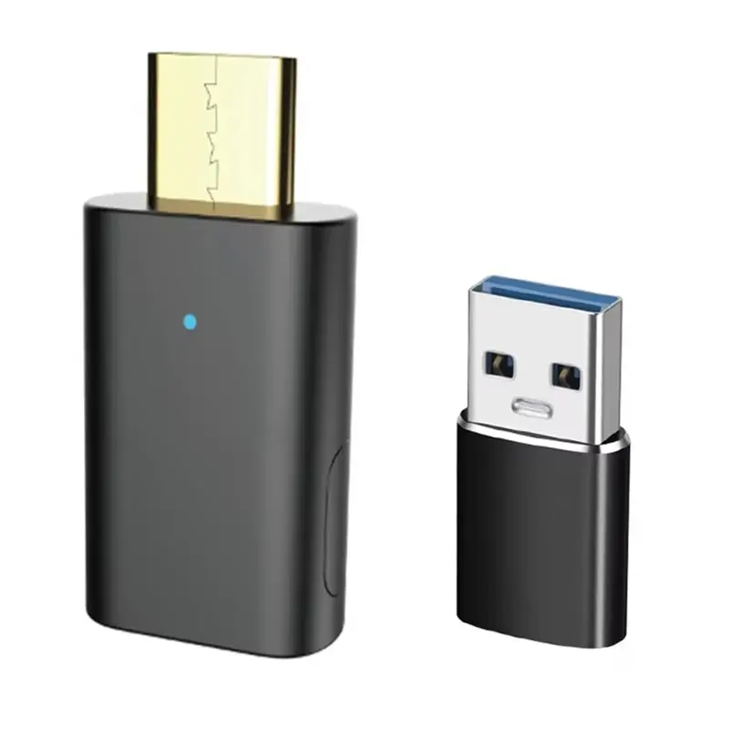 Aptx-LL/HD Bluetooth5.4 Audio Transmitter LC3 Wireless Stereo Music Adapter For PC TV Type-C With USB Adapter
Aptx-LL/HD Bluetooth5.4 Audio Transmitter LC3 Wireless Stereo Music Adapter For PC TV Type-C With USB Adapter