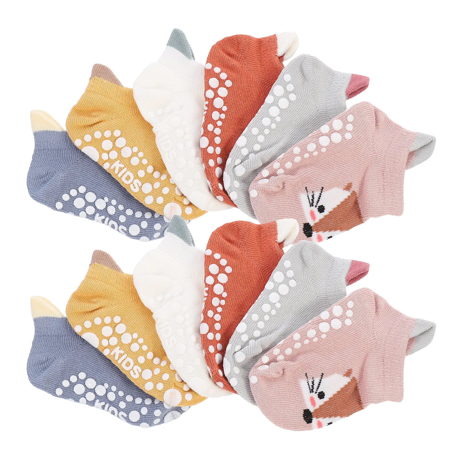 6 Pairs Socks Non-slip Cotton Floor Boat Cartoon Cotton Baby Socks Short Infants Newborn Heel Design Practical Gift
6 Pairs Socks Non-slip Cotton Floor Boat Cartoon Cotton Baby Socks Short Infants Newborn Heel Design Practical Gift