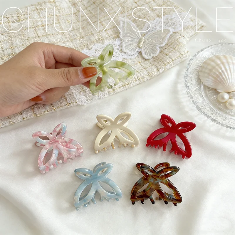 Элегантная заколка-бабочка из ацетата, маленький размер, коготь для волос для женщин, боковая челка, полуприческа, заколки с нежной фиксацией
Элегантная заколка-бабочка из ацетата, маленький размер, коготь для волос для женщин, боковая челка, полуприческа, заколки с нежной фиксацией