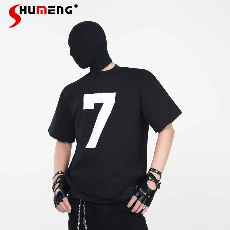 Men's 2025 Summer New Short Sleeve T-Shirts Men's Round Neck Trendy Cotton Breathable Tops Male Loose Comfort Pullover Chic Tees
Men's 2025 Summer New Short Sleeve T-Shirts Men's Round Neck Trendy Cotton Breathable Tops Male Loose Comfort Pullover Chic Tees