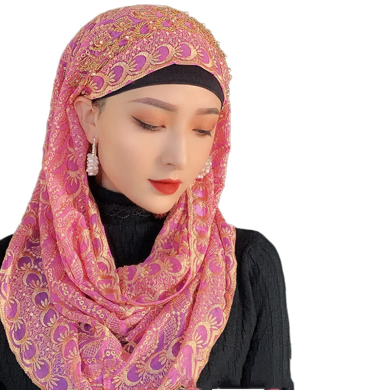 Instant Scarf Silk Headscarf Women Head Cover Muslim Hijab Embroidery Head Wrap Islamic Niqab Nikab Amira Shawls Turbante Mujer
Instant Scarf Silk Headscarf Women Head Cover Muslim Hijab Embroidery Head Wrap Islamic Niqab Nikab Amira Shawls Turbante Mujer