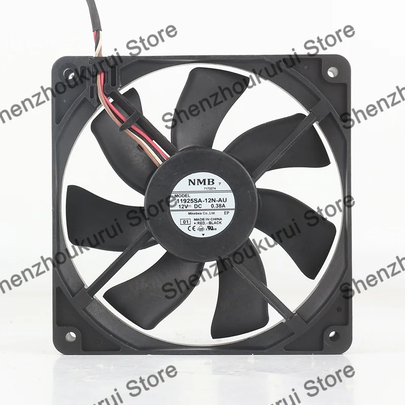 11925SA-12N-AU 12025 NMB 12V 0.38A 4-wire control PWM chassis server inverter cooling fan
11925SA-12N-AU 12025 NMB 12V 0.38A 4-wire control PWM chassis server inverter cooling fan