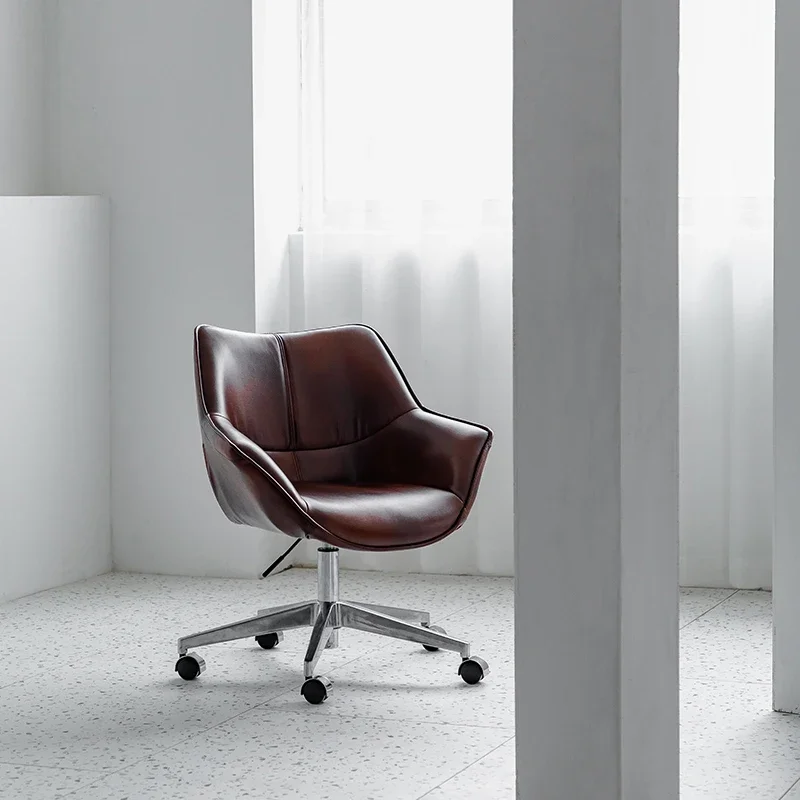 Прочный вращающийся офисный стул Nordic Executive Поворотный напольный офисный стул Дизайнерская удобная металлическая мебель Silla Escritorio
Прочный вращающийся офисный стул Nordic Executive Поворотный напольный офисный стул Дизайнерская удобная металлическая мебель Silla Escritorio