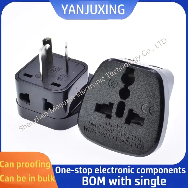 1PCS/LOT The SIS-16 socket is a multi-hole national standard adapter plug used in China, Australia and New Zealand
1PCS/LOT The SIS-16 socket is a multi-hole national standard adapter plug used in China, Australia and New Zealand