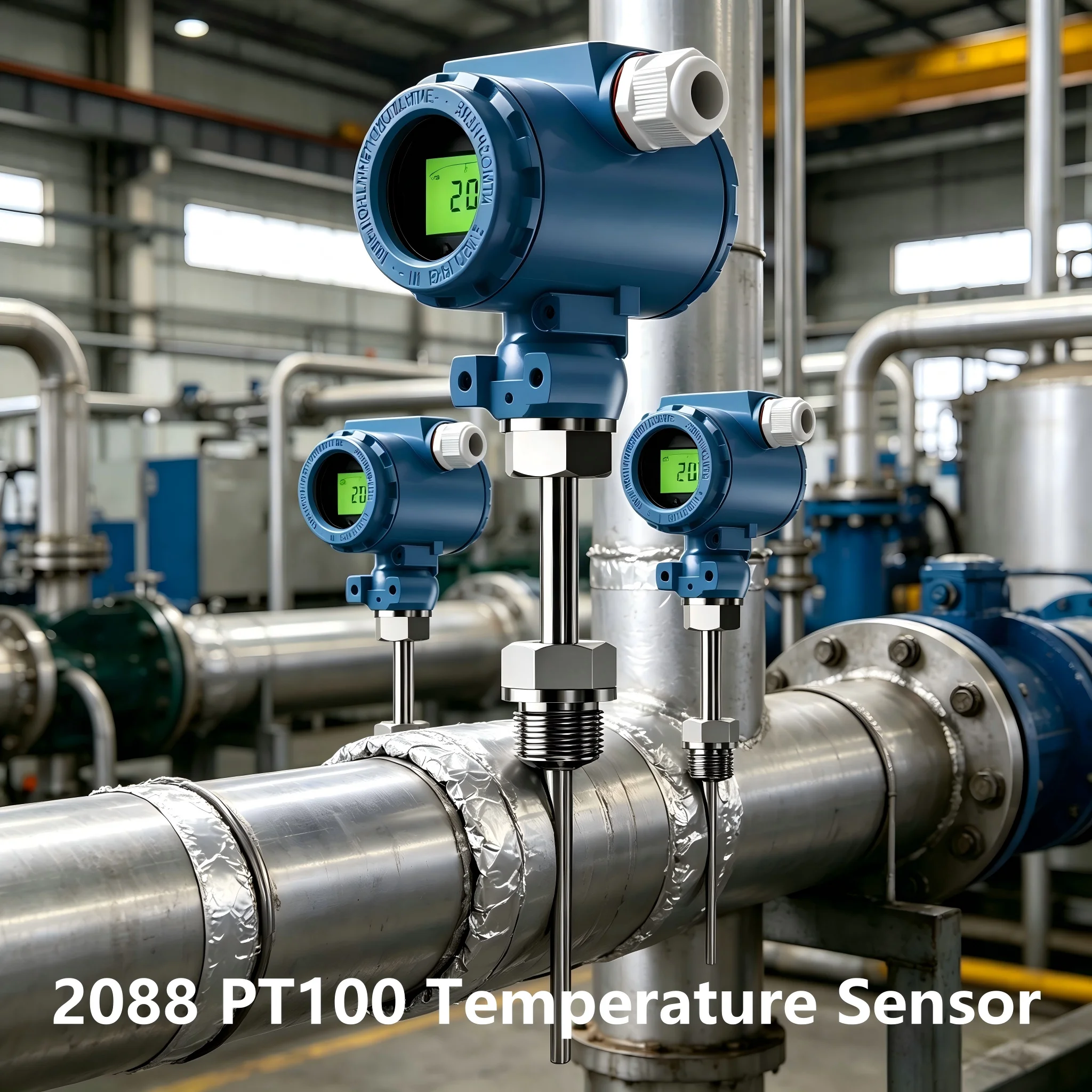 2088 Temperature Transducer Transmitter PT100 0-100℃ 0-200℃ 4-20mA M27*2 PT100 Temperature Transmitter Temperature Sensor
2088 Temperature Transducer Transmitter PT100 0-100℃ 0-200℃ 4-20mA M27*2 PT100 Temperature Transmitter Temperature Sensor