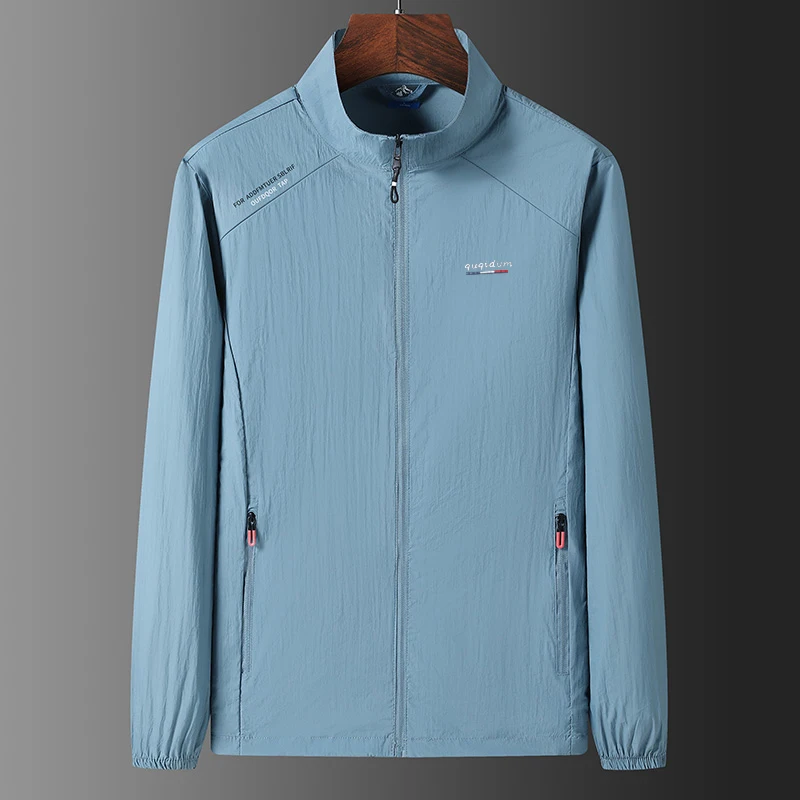 Мужская летняя ультратонкая дышащая куртка с воротником-стойкой, защитой от УФ-излучения, модная верхняя одежда для активного отдыха, с длинными рукавами Z...
Мужская летняя ультратонкая дышащая куртка с воротником-стойкой, защитой от УФ-излучения, модная верхняя одежда для активного отдыха, с длинными рукавами Z...
