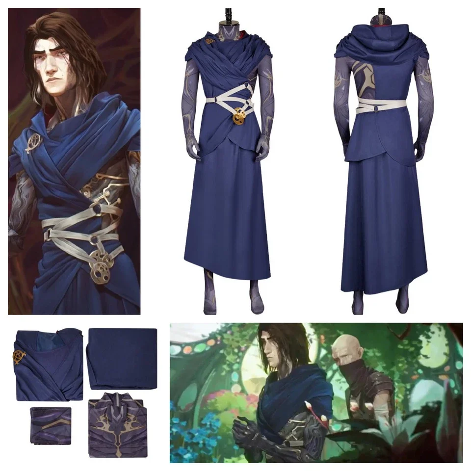 Arcane: League of Legends Season 2: Viktor Blue Print Set Cosplay Costume Men's Wear
Arcane: League of Legends Season 2: Viktor Blue Print Set Cosplay Costume Men's Wear