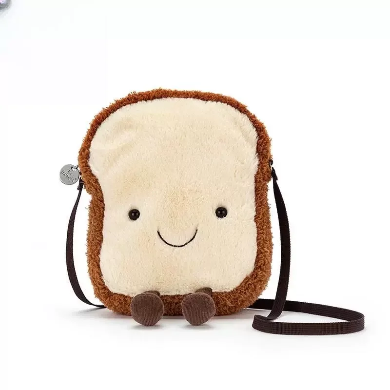 British Jellycat fun toast buns, crossbody plush dolls, comfortable gifts for girls, super cute and girlish style
British Jellycat fun toast buns, crossbody plush dolls, comfortable gifts for girls, super cute and girlish style