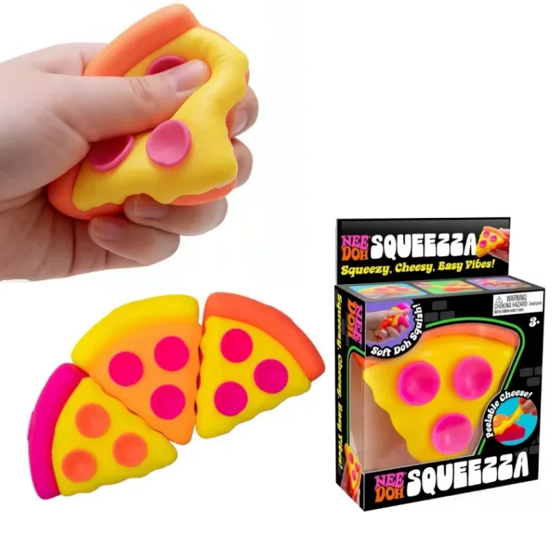 Schylling Needoh Pizza Sensory Fidget Cube Stress Relief Squishy Cube Anti-Anxiety Squeeze Object For Focus Adhd Population
Schylling Needoh Pizza Sensory Fidget Cube Stress Relief Squishy Cube Anti-Anxiety Squeeze Object For Focus Adhd Population