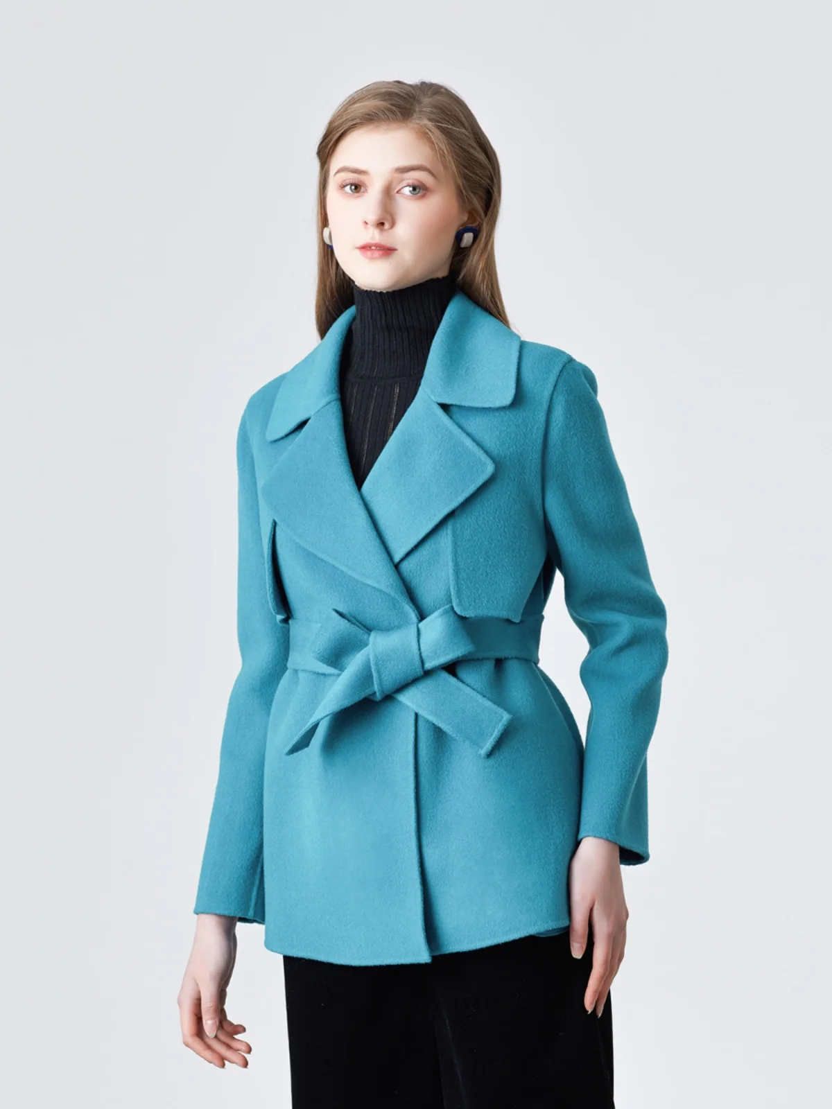 Двустороннее пальто из чистой шерсти ручной работы, длинное, для повседневной носки, от G-ZEN COLLECTION
Двустороннее пальто из чистой шерсти ручной работы, длинное, для повседневной носки, от G-ZEN COLLECTION