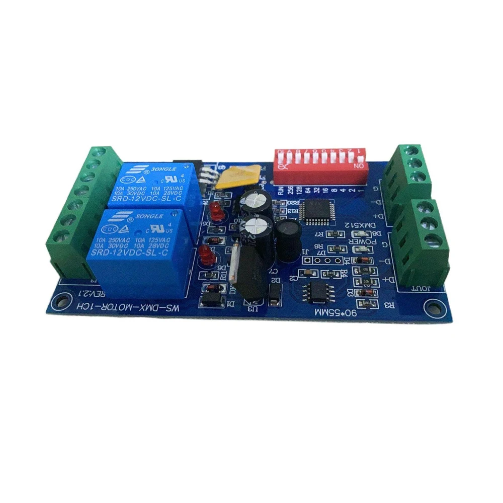 DMX512 Motor Speed Controller Adjustable DC6V-36V Controller Forward And Reverse Motor Speed Regulator With Limit Function
DMX512 Motor Speed Controller Adjustable DC6V-36V Controller Forward And Reverse Motor Speed Regulator With Limit Function