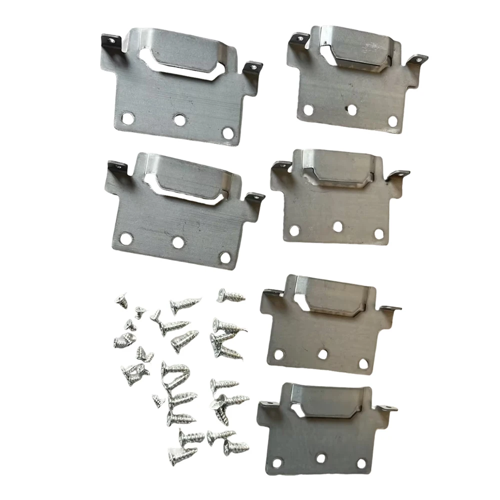 6pcs Brackets With Fitting Screws For Bed Monunting Brackets W/ Fitting Screws Camper Conversion Brackets Camper Accessories
6pcs Brackets With Fitting Screws For Bed Monunting Brackets W/ Fitting Screws Camper Conversion Brackets Camper Accessories