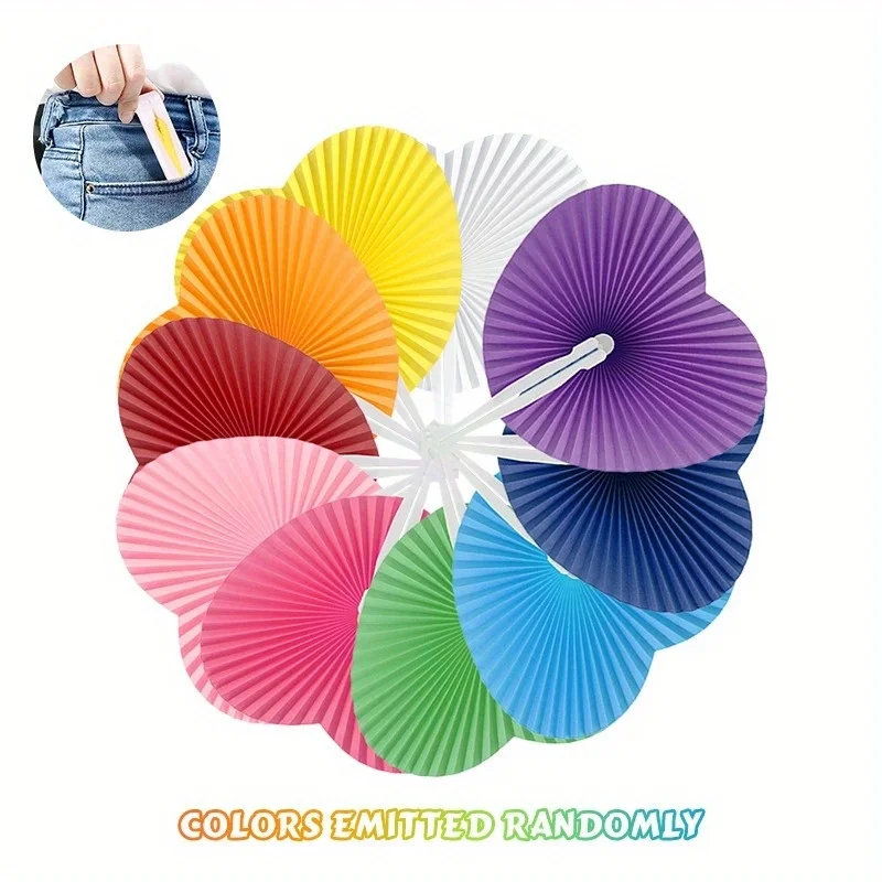 30PCS Heart Shape Folding Fan Blank Paper Hand Fans with Plastic Handles Stage Props DIY Painting Birthday Wedding Party Decor
30PCS Heart Shape Folding Fan Blank Paper Hand Fans with Plastic Handles Stage Props DIY Painting Birthday Wedding Party Decor