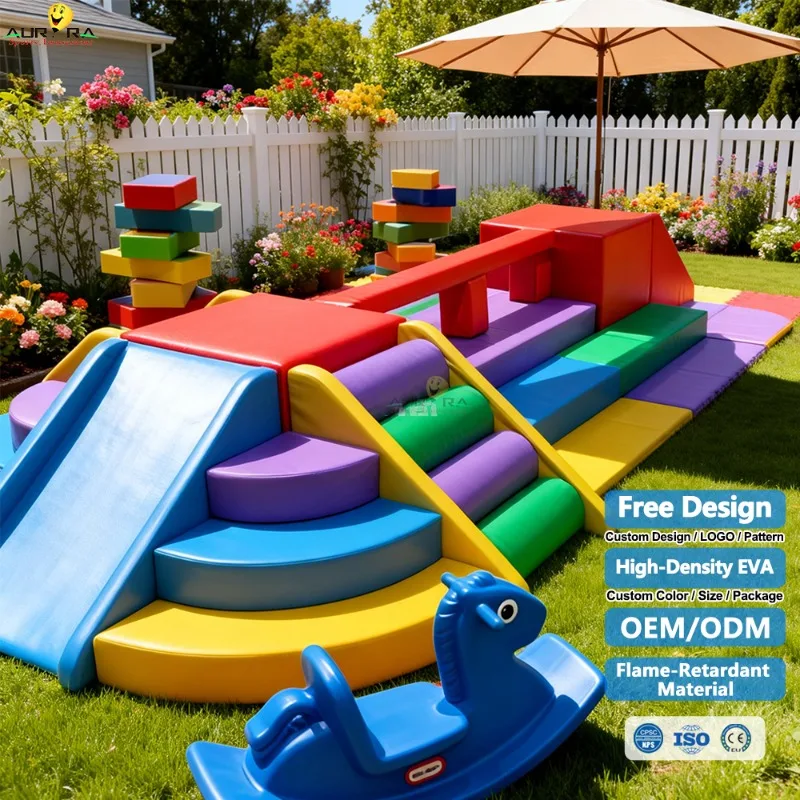 Children's sensory training soft play set equipment indoor playground indoor soft play area
Children's sensory training soft play set equipment indoor playground indoor soft play area