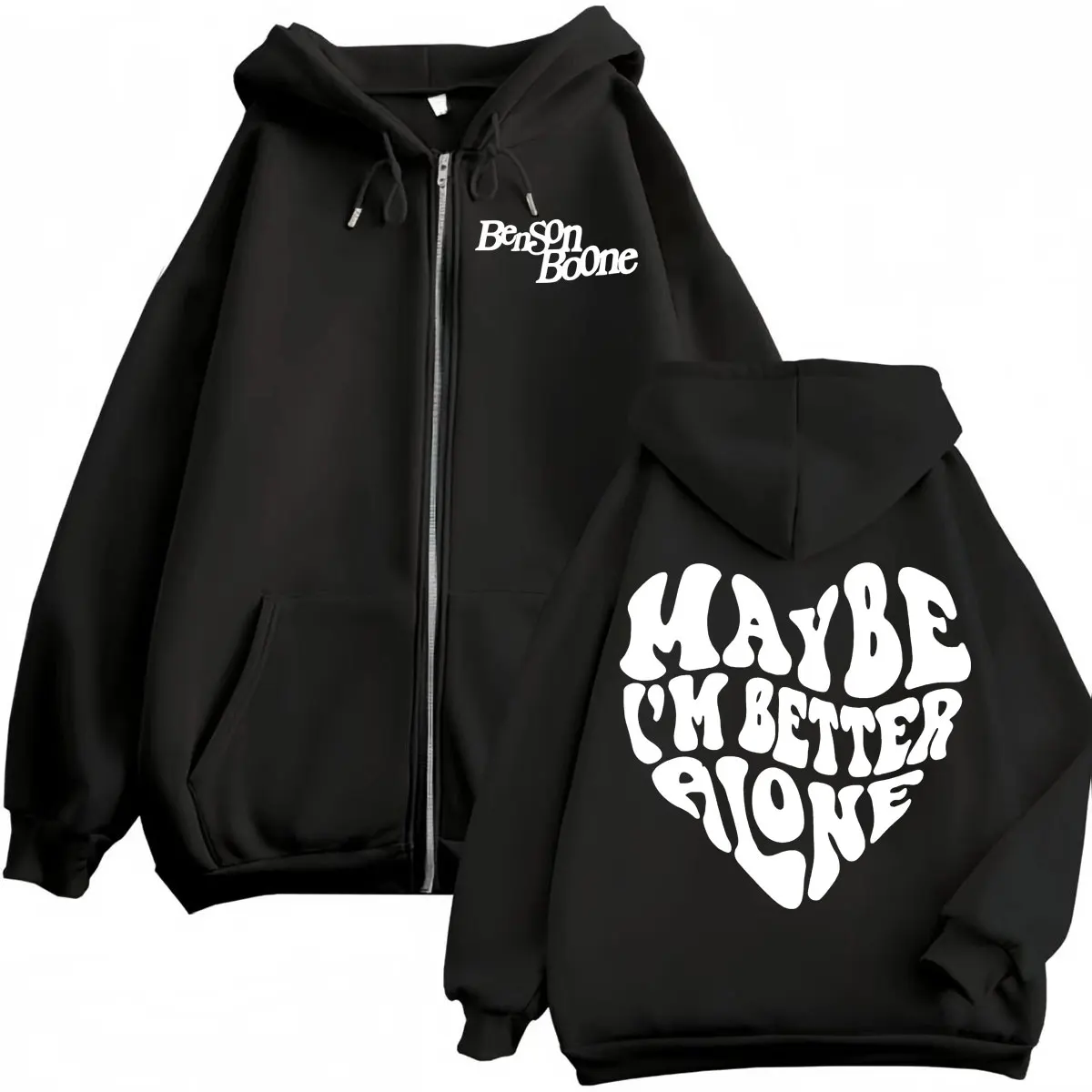 Singer Benson Boone Merch Zipper Hoodies American Heart World Tour 2025 Zip Up Sweatshirts Men's Women Fashion Hip Hop Pullovers
Singer Benson Boone Merch Zipper Hoodies American Heart World Tour 2025 Zip Up Sweatshirts Men's Women Fashion Hip Hop Pullovers